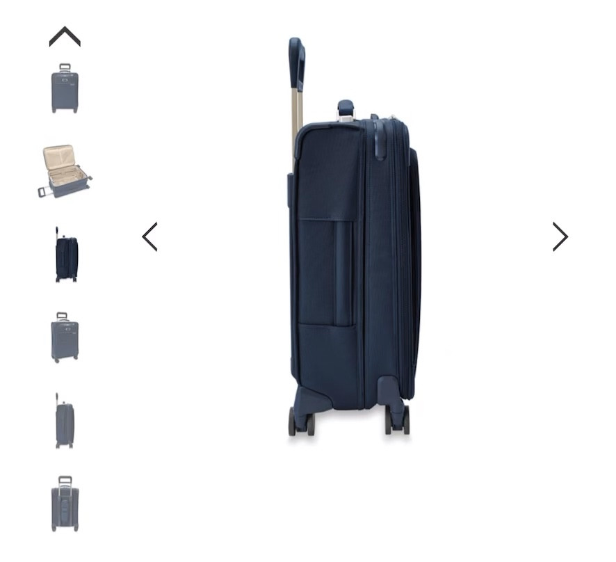 Hubs absolutely LOVES this expandable/collapsible carry-on bag! 
#Briggsandriley #luggage #carryon 

#LTKFind #LTKmens #LTKtravel