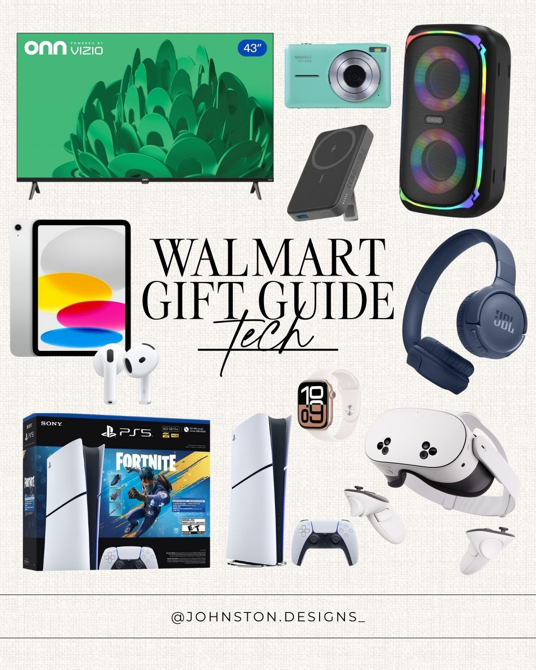 Top trending electronic gifts for 2025 all from Walmart! Christmas gifting, holiday gift ideas, Apple products, gaming, headphones, gifting, Walmart finds.
 

 #LTKootd #LTKHome #LTKFindsUnder50