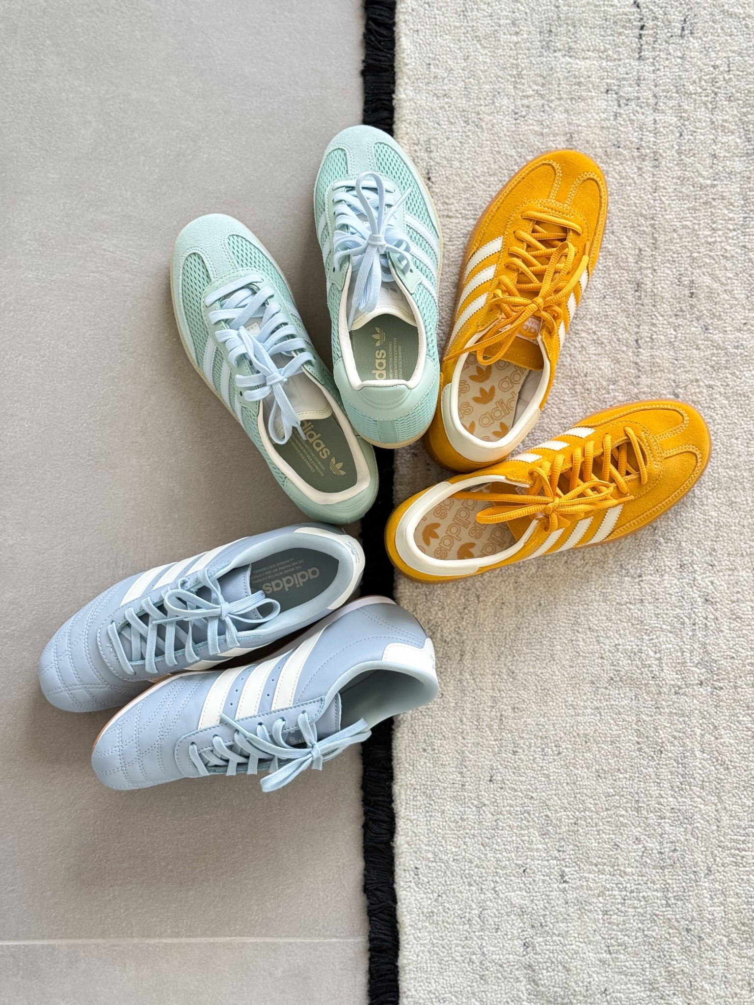 So excited about my new adidas! Be sure to size down a half size in all of them.