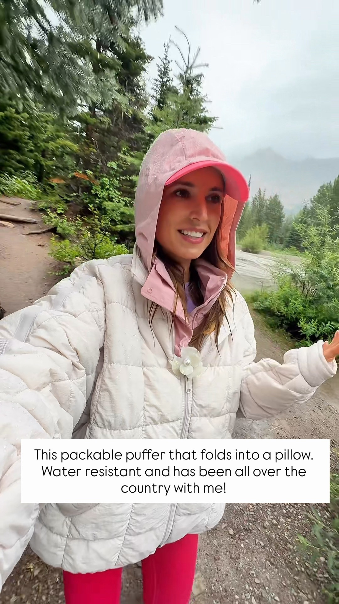 Thousands of you are NOT returning these items! Our favorite packable puffer jacket that is water resistant! Size XS and color tofu. Fall outfit. Hiking outfit. Athleisure. Fall style. 

#LTKootd #LTKTravel

#LTKSeasonal #LTKfitnessgoals #LTKActive