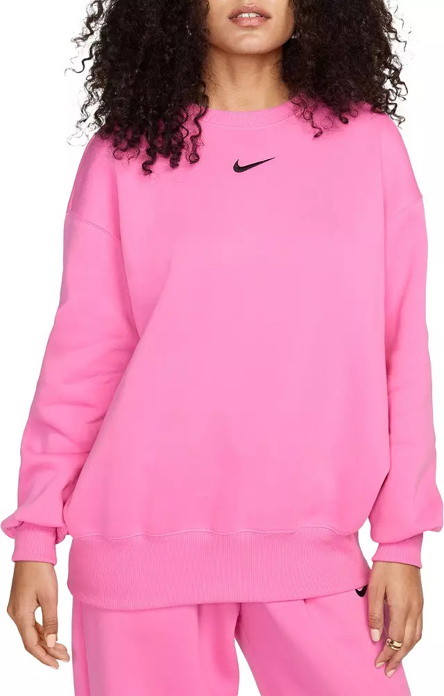 Nike Sportswear Women's Phoenix Fleece Oversized Crewneck Sweatshirt | Dick's Sporting Goods