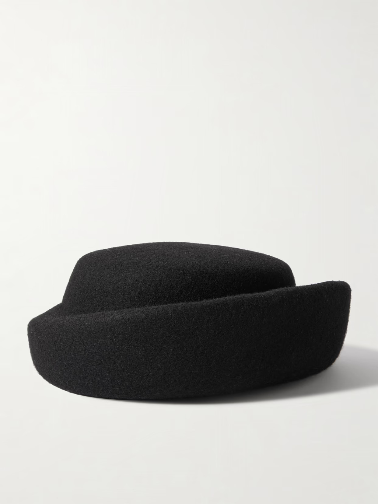 Gigi Burris - Laura Wool-felt Pillbox Hat - Black | NET-A-PORTER (US)