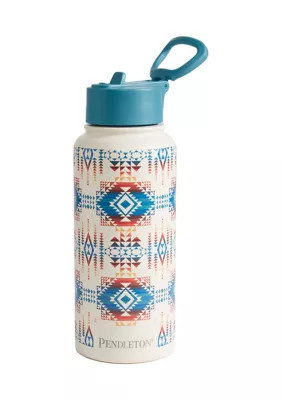 Pendleton Pilot Rock Insulated Bottle, Ivory, 34 Ounces | Belk