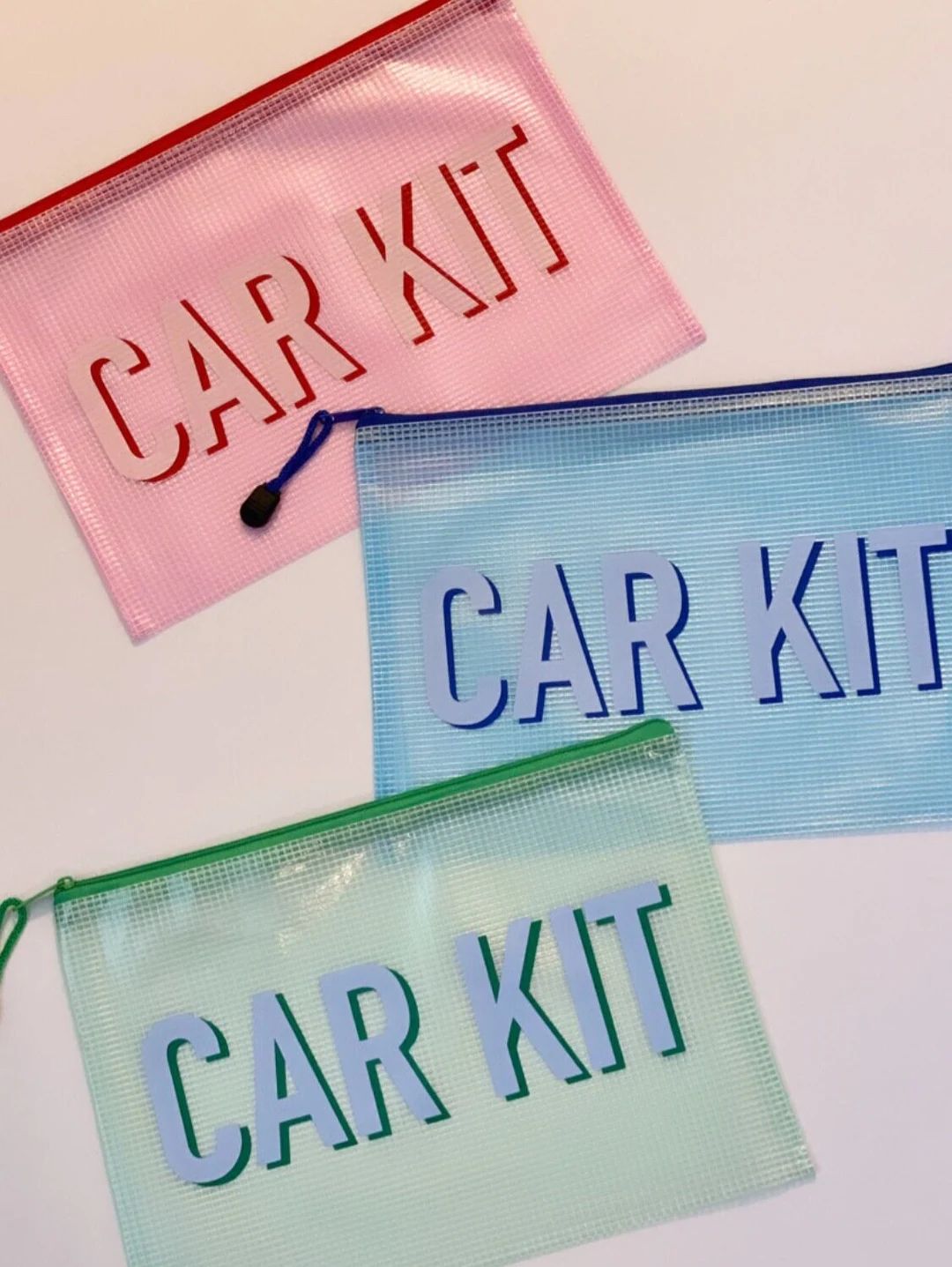 CAR KIT Medium Monogrammed Waterproof Bag | Etsy (US)