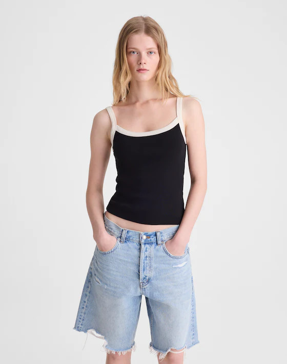 The '90s Cami in Compact Cotton | Madewell