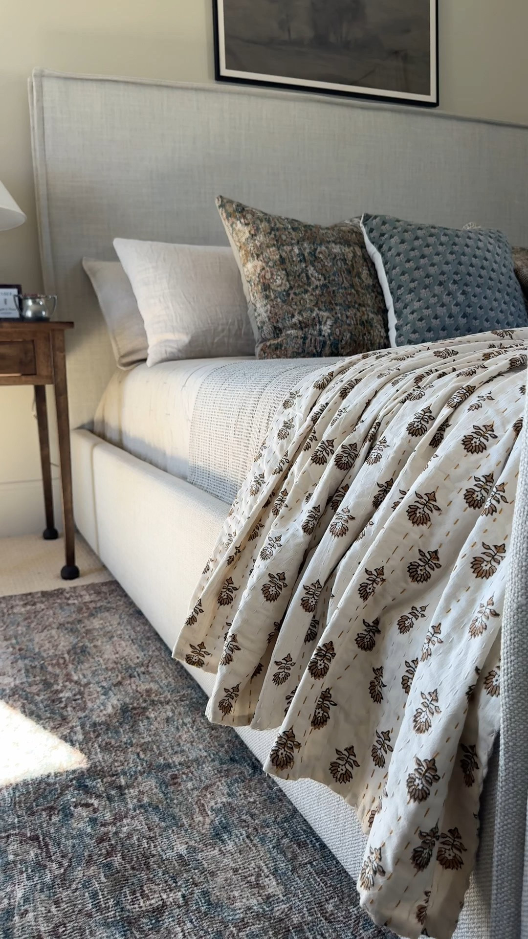 One of my all-time favorite quilts I’ve had this for years and I absolutely love it in the spring time. Handmade Kantha  the quilts from Etsy.

#LTKSaleAlert #LTKHome