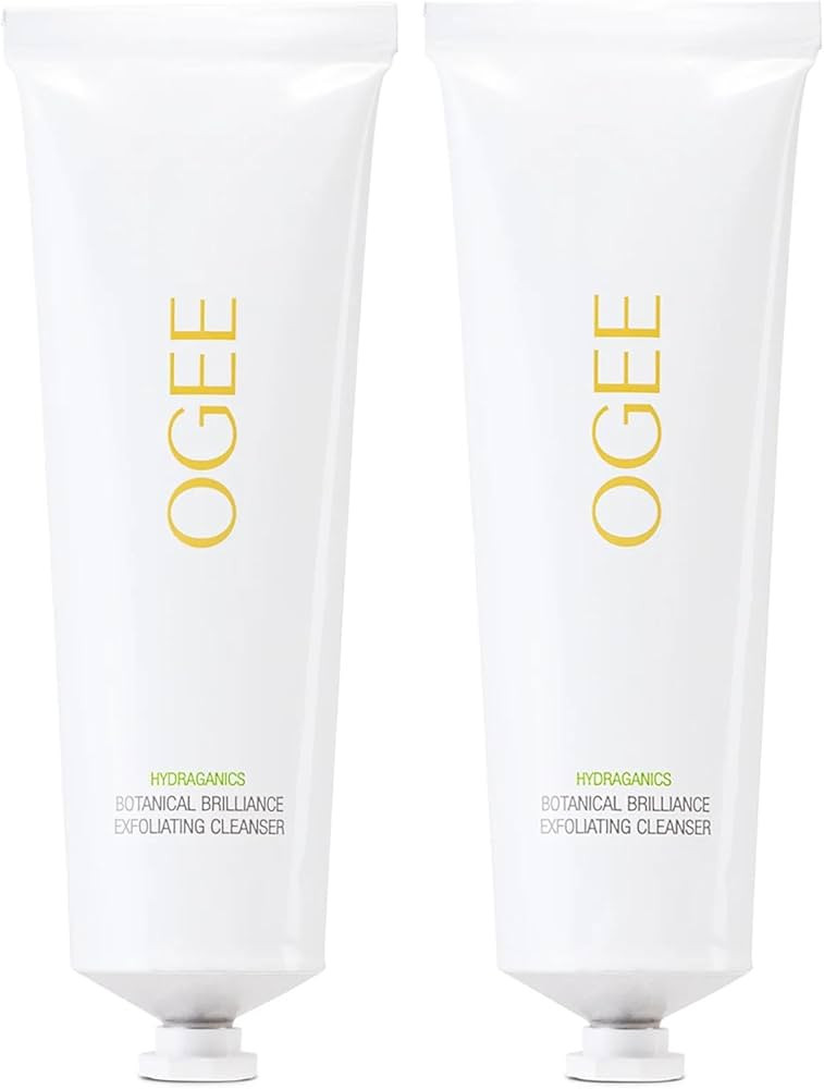 Ogee Botanical Brilliance Exfoliating Cleanser, High Performance Facial Wash, Certified Organic F... | Amazon (US)