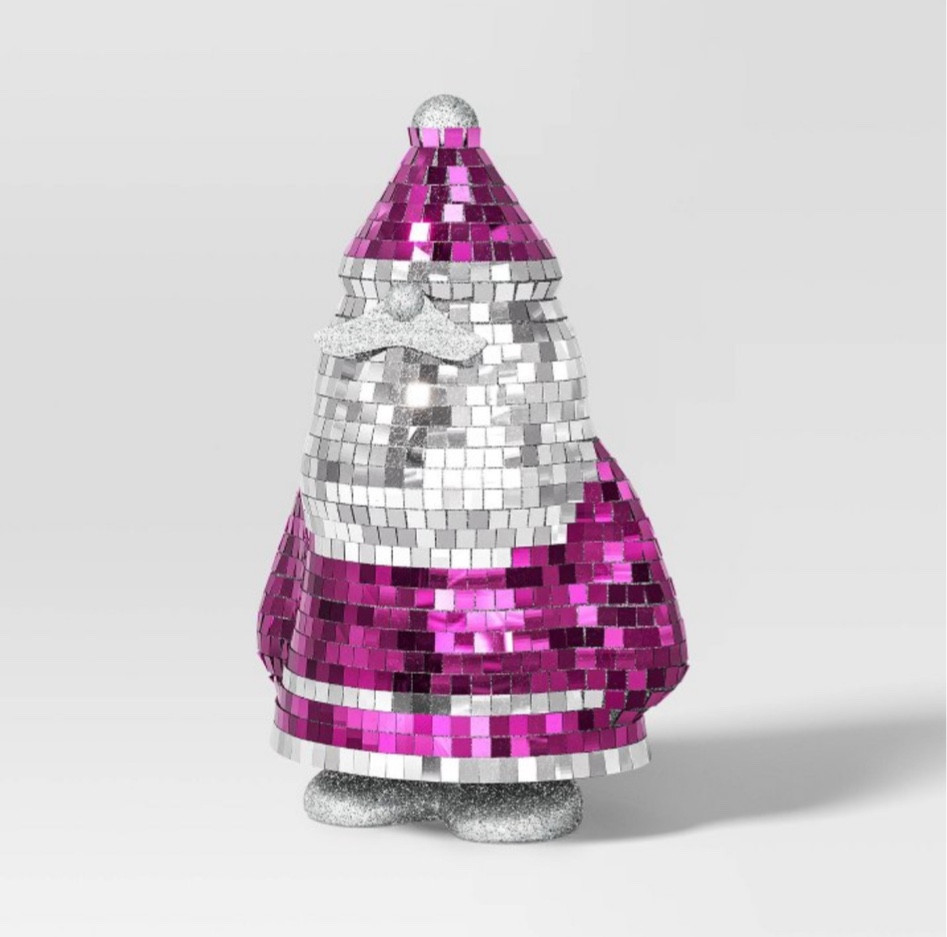 Disco ball Santa, disco ball Christmas decor 

#LTKfamily #LTKhome #LTKSeasonal