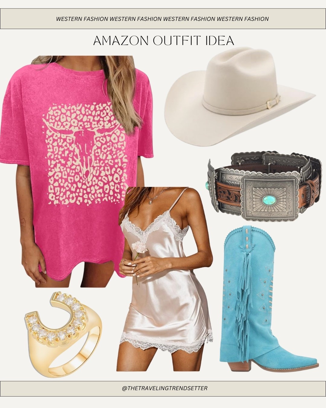 Amazon western outfit idea - cowgirl cowboy - rodeo outfit - country concert outfit idea 

#LTKgrwm #LTKTravel #LTKootd