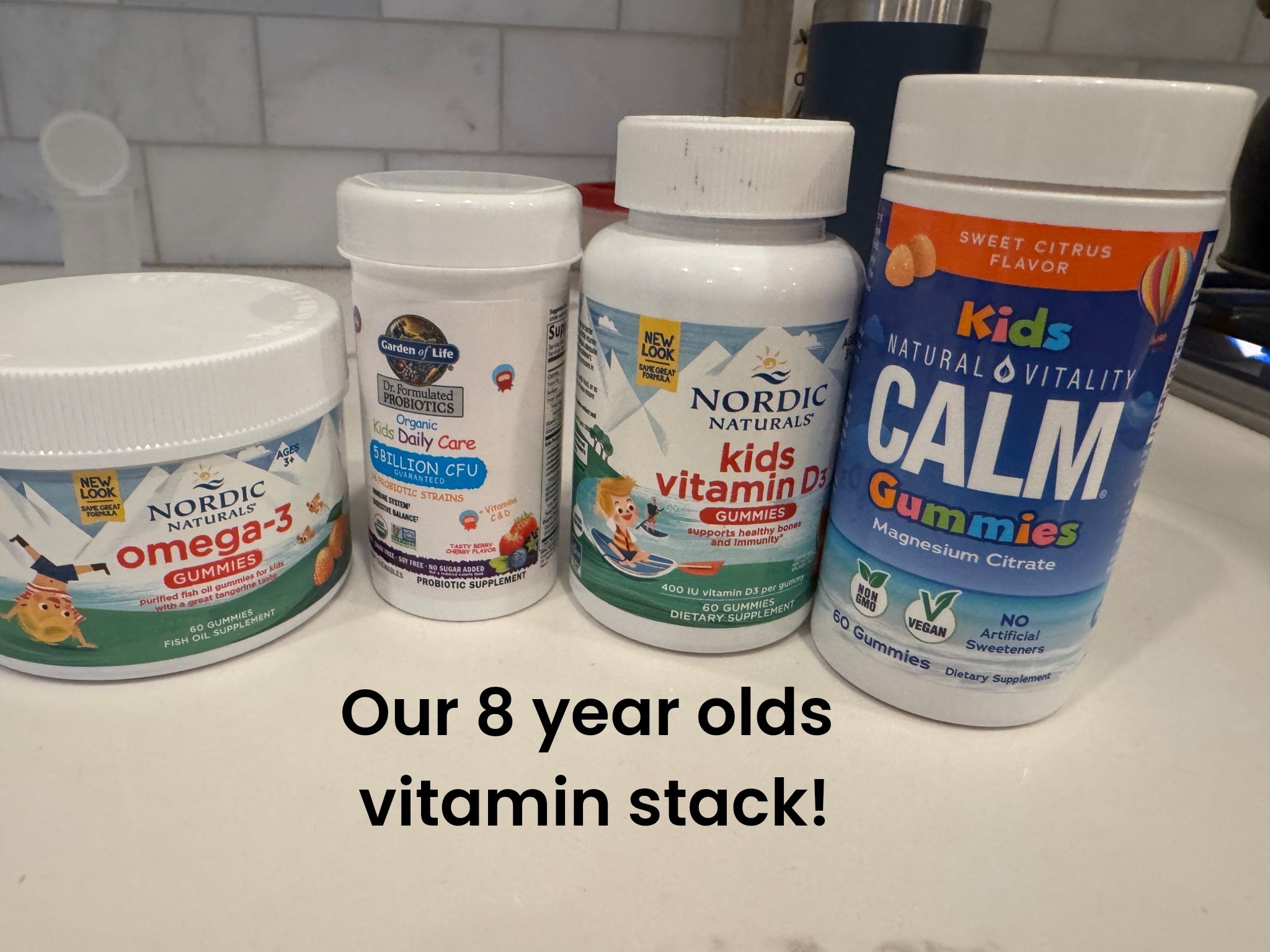 Our kids need vitamins with how today’s diet looks! Probiotic, magnesium, omegas and vitamin d! I’ve tried so many different ones. Max likes these are the are a better option than some others on the market. Not perfect bc they are gummies but better! 

#LTKmorningroutine #LTKmomlife #LTKKids