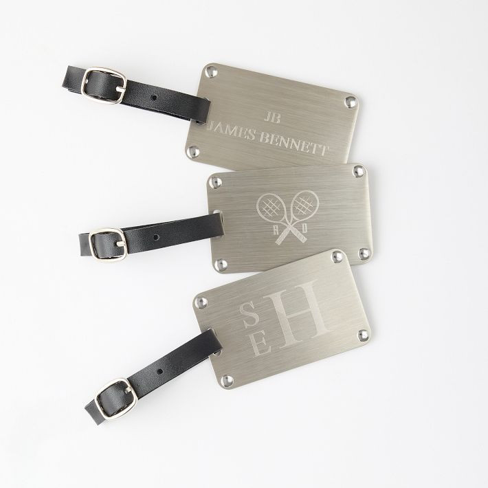 Metal Luggage Tag | Mark and Graham