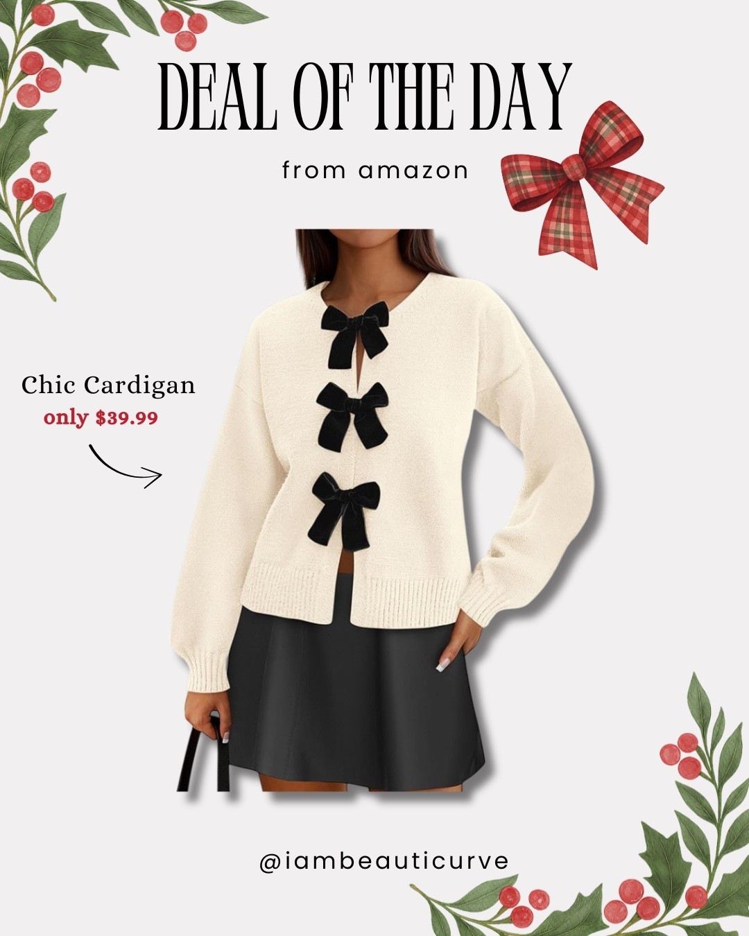 One of my favorite cardigans to wear during the holiday season under $40! ❤️

#LTKMidsize #LTKHoliday #LTKFindsUnder50