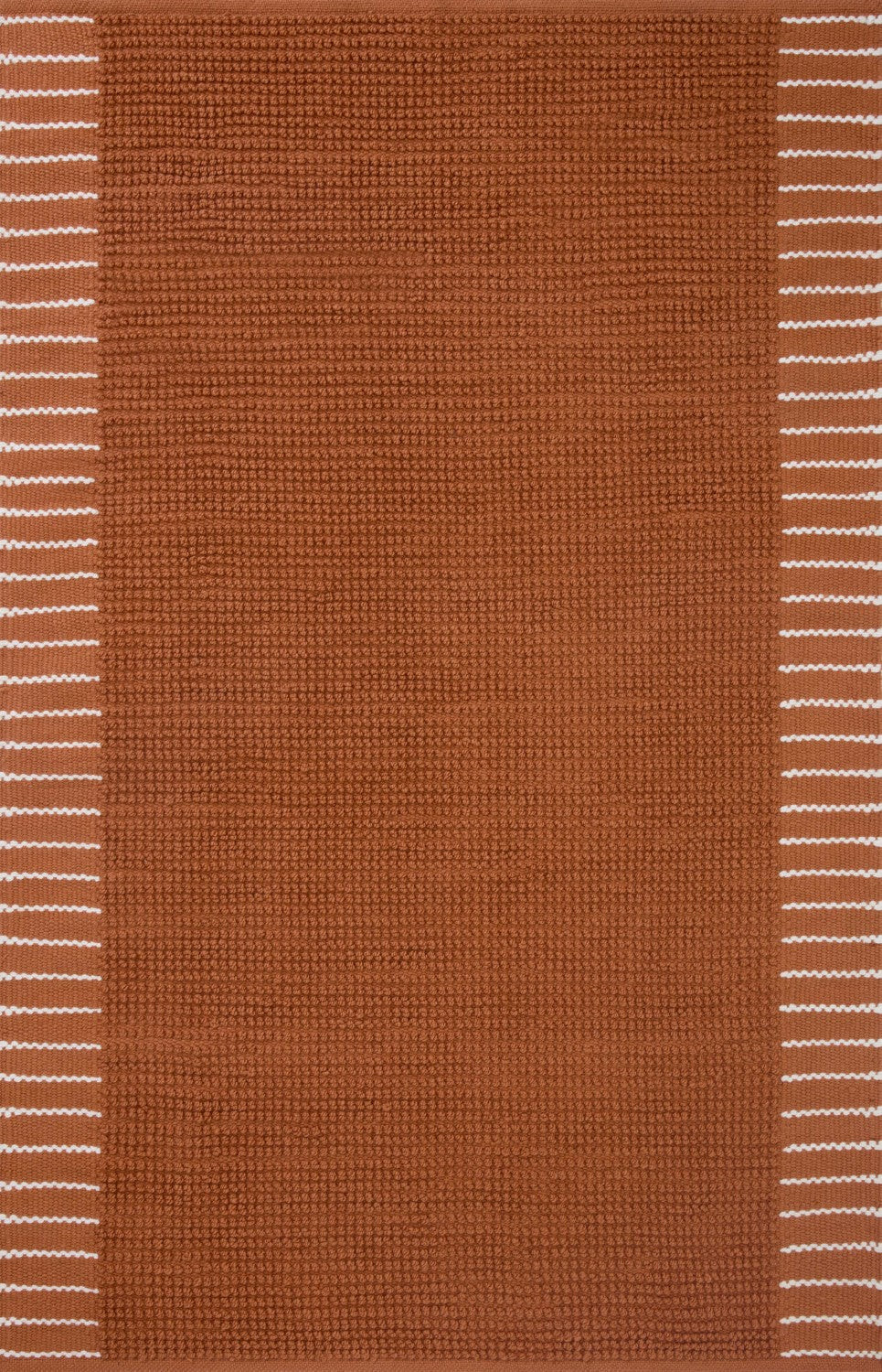 Sadie Hand Woven Terracotta Rug | Burke Decor