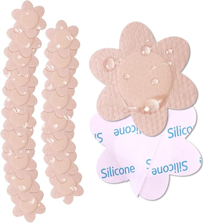 Nipple Stickers Reusable Waterproof Adhesive Nipple Covers Invisible Breast Petals Suitable for W... | Amazon (US)