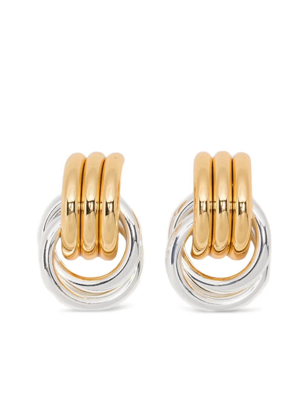 Heaven Mayhem Mini Knot Ohrringe | Gold | FARFETCH DE | Farfetch Global