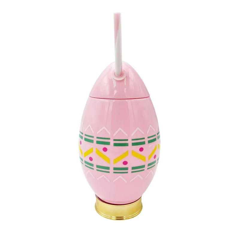 Packed Party 'Egg-Stra Special' Pink Easter Egg Shaped 28oz. Novelty Cup | Walmart (US)