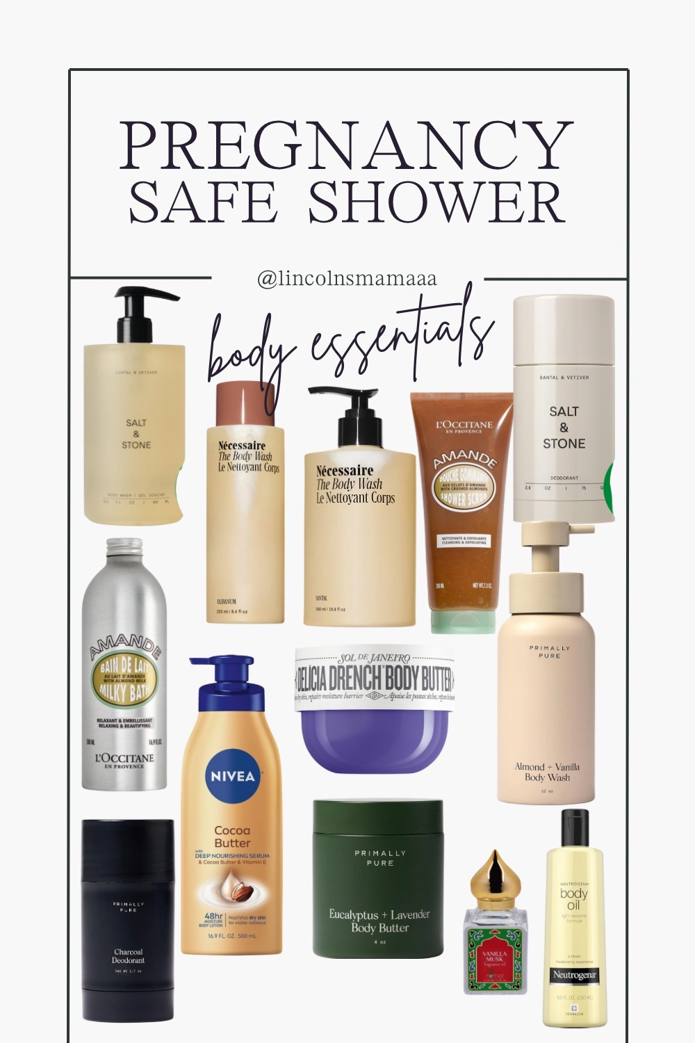 Pregnancy safe shower routine body essentials! 

Body wash
Clean products 
Clean skin
Pregnancy safe 


#LTKFindsUnder50 #LTKBump #LTKBeauty