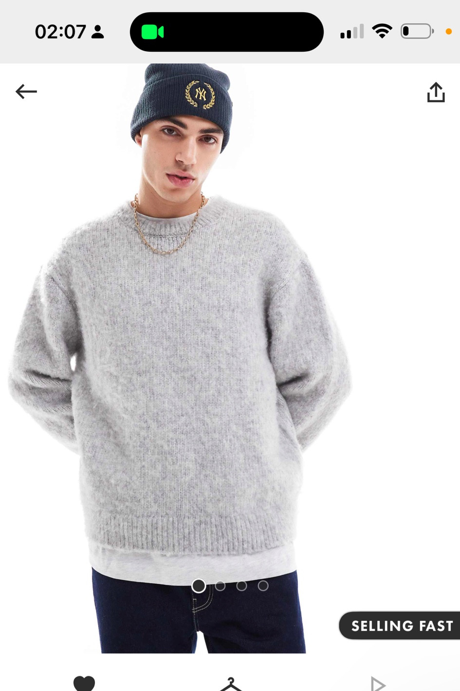 Jack & Jones fluffy oversize jumper in grey

#LTKmens #LTKgrwm #LTKuk