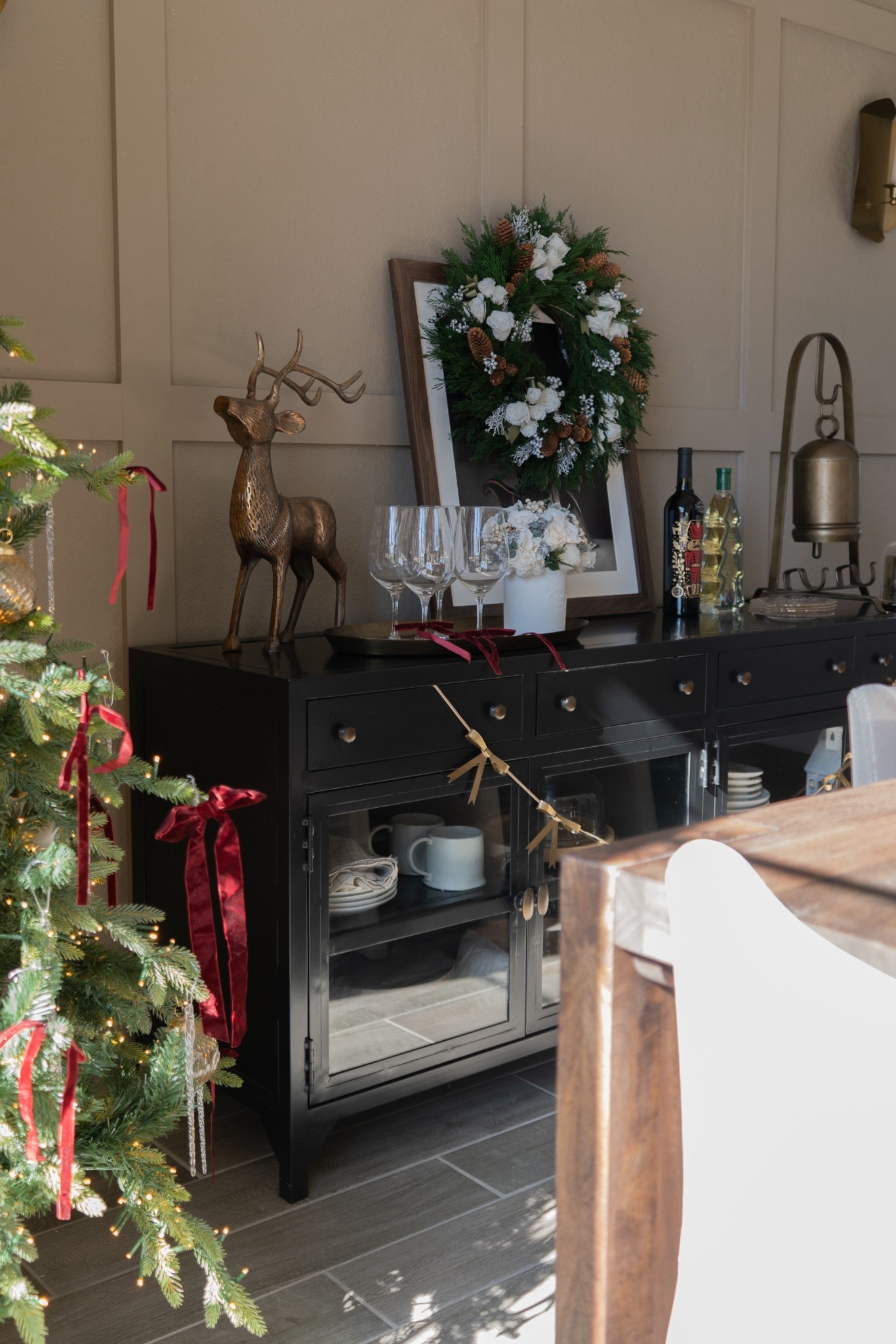 Holiday buffet styling ✨🤎❤️ 

#LTKHome #LTKGiftGuide #LTKHoliday