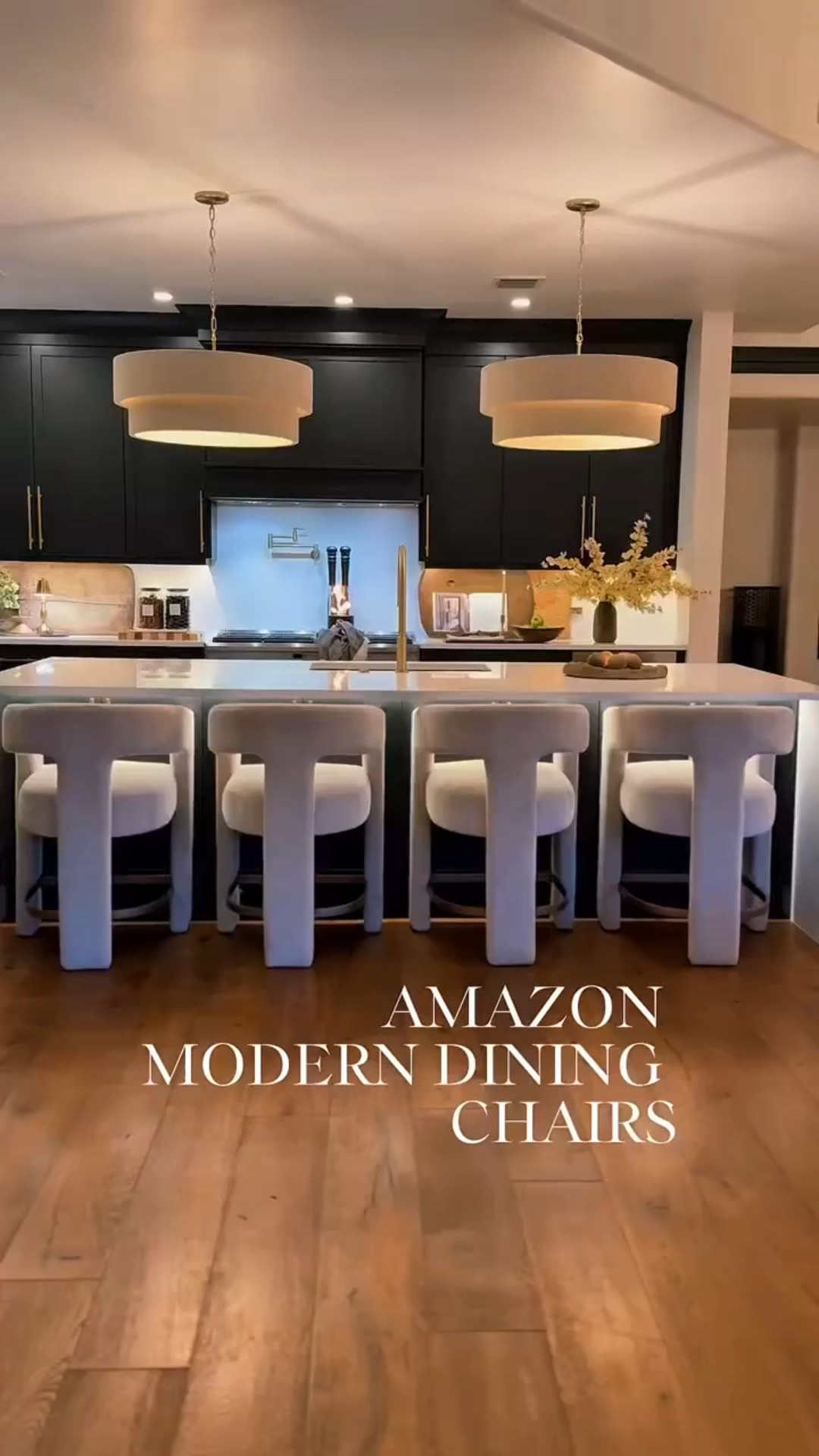 My modern upholstered counter stools are a SHOWSTOPPER! These are SOLID and amazing quality. The fabric is soft and easy to wash. Chunky and durable, I highly recommend them.

#barstools #counterstools #upholsteredstools #homedecor #kitcheninspo #modernstools 
#amazonhome #AmazonFinds 


#LTKHome