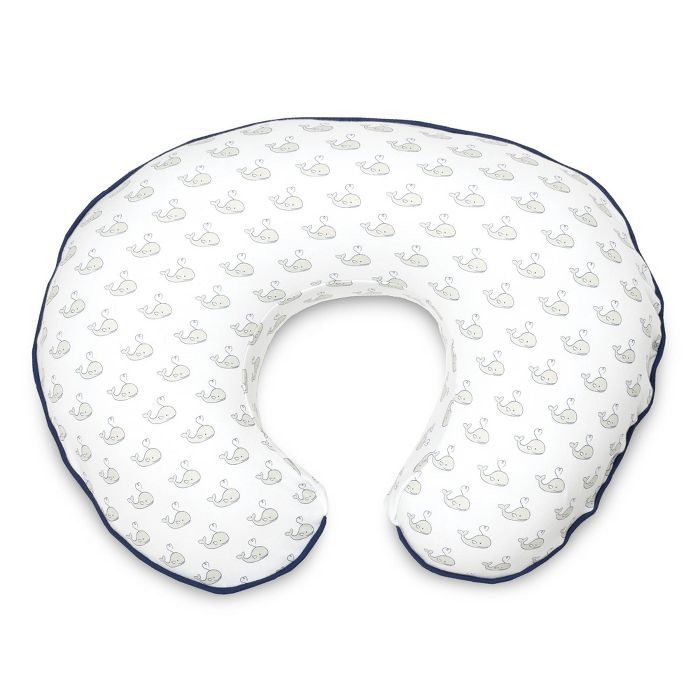 Boppy Nursing Pillow Slipcover - Organic Little Whales | Target