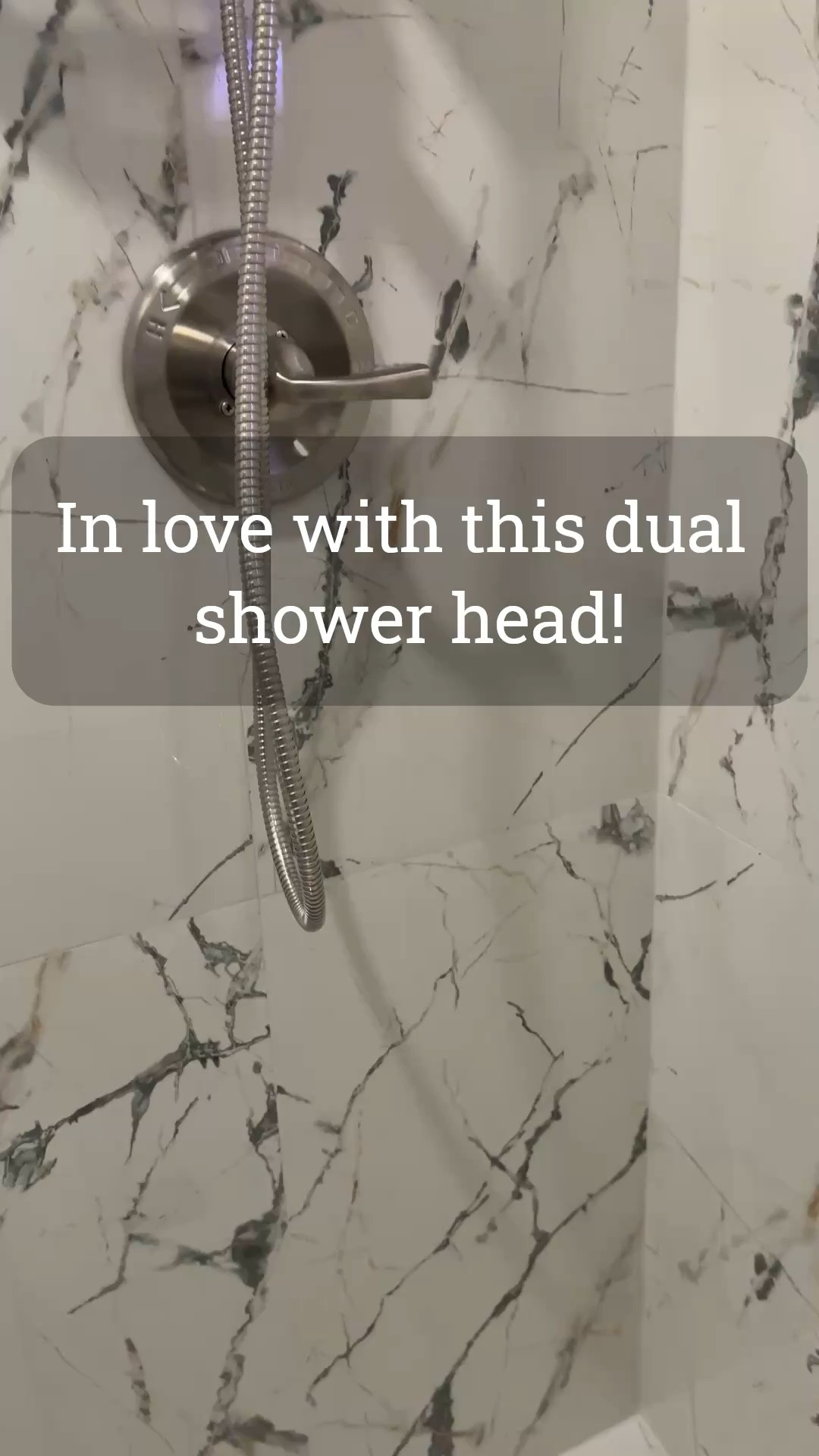 I am really wishing this was in my master shower now!  Loving this!

#LTKHome #LTKvlog