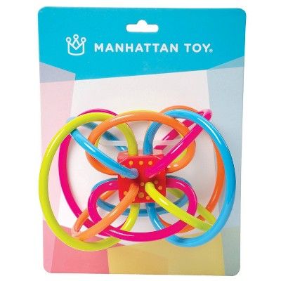 The Manhattan Toy Company Winkel Rattle &#38; Sensory Teether Toy | Target