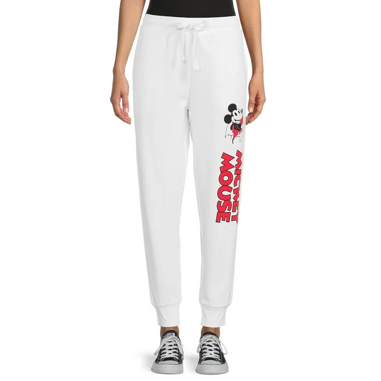 Mickey Mouse Junior's Graphic Print Joggers | Walmart (US)
