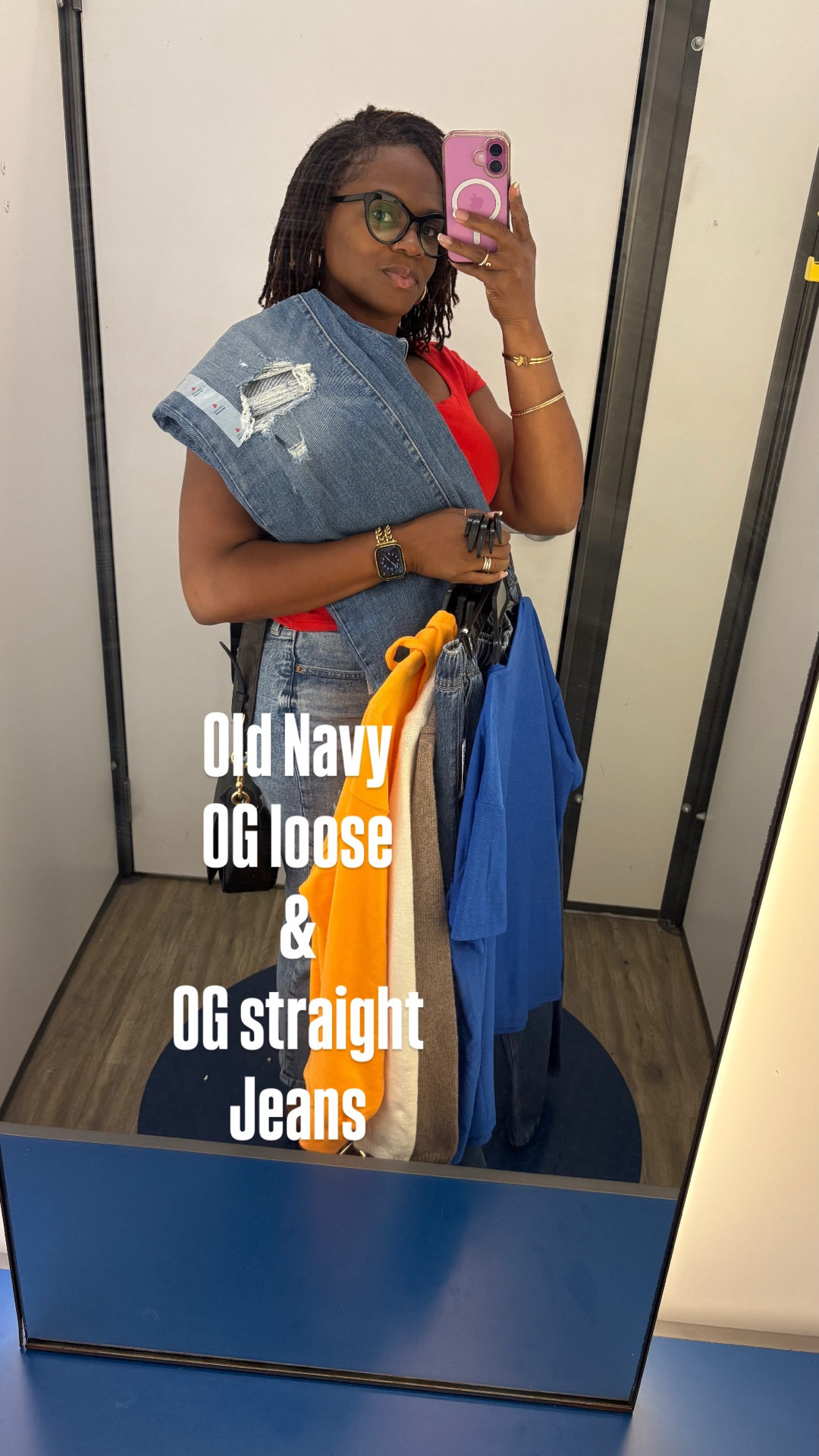 So I bought the OG straight jeans and had to go try on the OG Loose at Old Navy.. I’m in a size 4 jeans and med sweater and small oversized hoodie. 149lbs 34DD 5’4

#LTKFallSale #LTKOver40