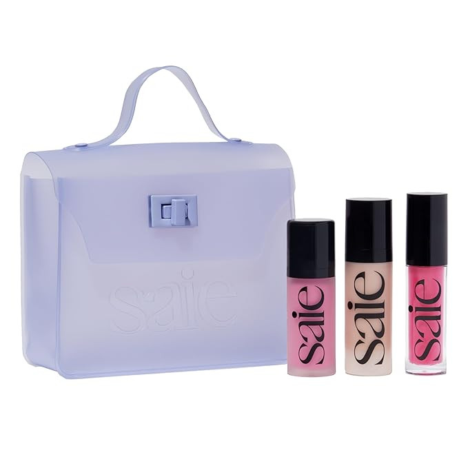 Saie SaieGlow Starter Makeup Kit - Glowy Super Gel in Roseglow, Dew Blush in Baby, and Glossyboun... | Amazon (US)