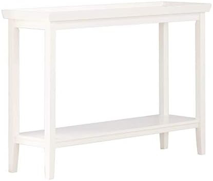 Convenience Concepts Ledgewood Console Shelf Table, White | Amazon (US)