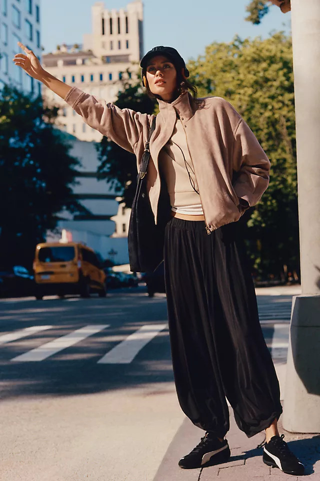 Twist Bubble Pants | Anthropologie (US)