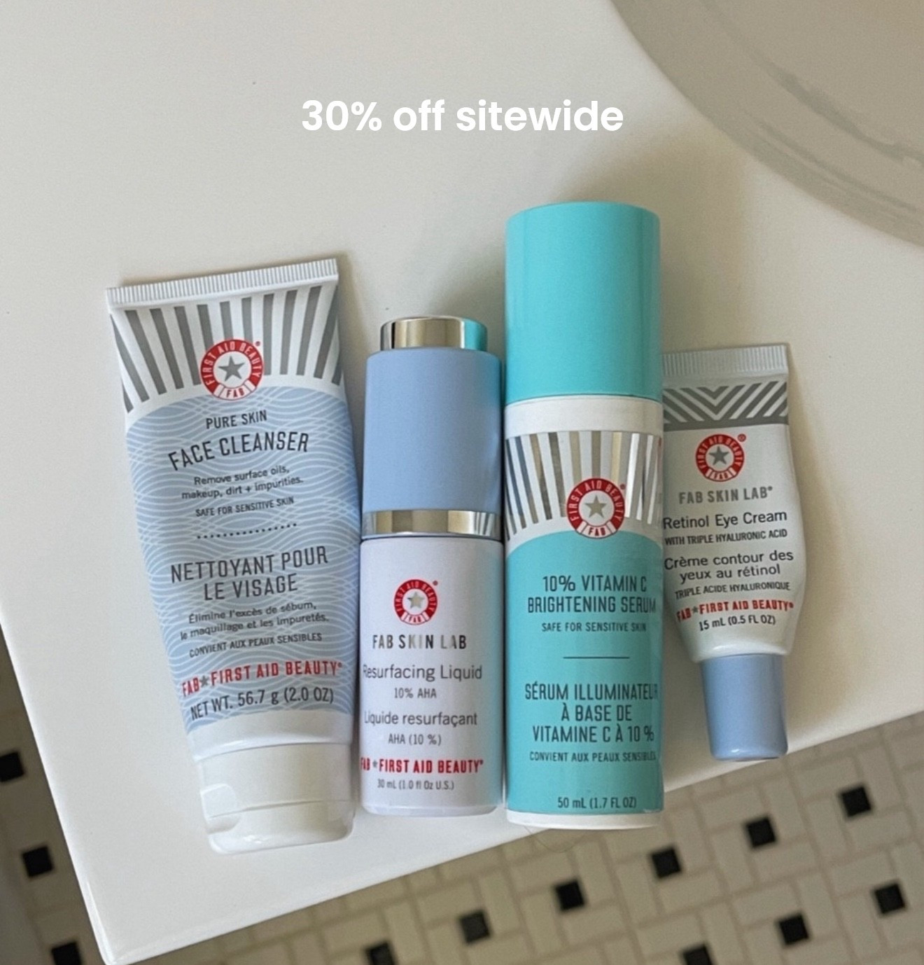 [11/28/25] first aid beauty has been a top brand of mine for yearssss now. I love that they’re safe for sensitive skin and affordable! Firstaidbeauty.com is on sale for 30% off sitewide and also 50% off on certain retailers like Amazon and Ulta! 



#LTKBeauty #LTKHoliday #LTKGiftGuide