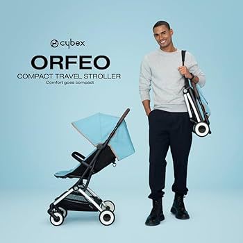 Cybex Orfeo Ultra-Lightweight Travel Stroller Moon Black | Amazon (US)