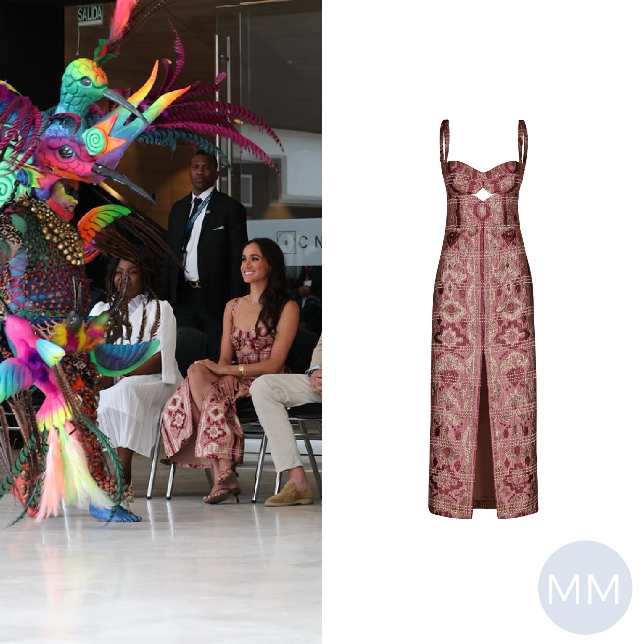 Loving this fun dress from Colombian designer Johanna Ortiz that #MeghanMarkle wore in Colombia. The style is one she’s turned to several times but the colour was new and we loved the look. 

#LTKStyleTip #LTKOver40 #LTKTravel