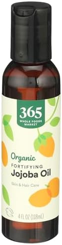 365 by Whole Foods Market, Organic Fortifying Jojoba Oil, Skin & Hair Care, 4 Fl Oz | Amazon (US)
