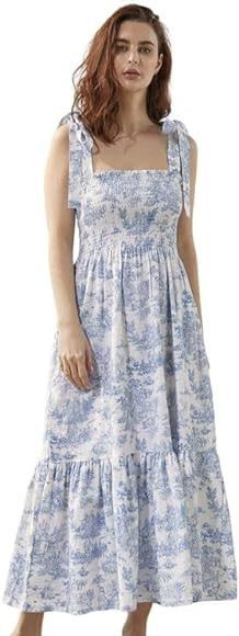 NOTHING FITS BUT Women’s Classic Linen Cotton Nursing Dress, Cotton Minji Maternity Gown, Casua... | Amazon (US)