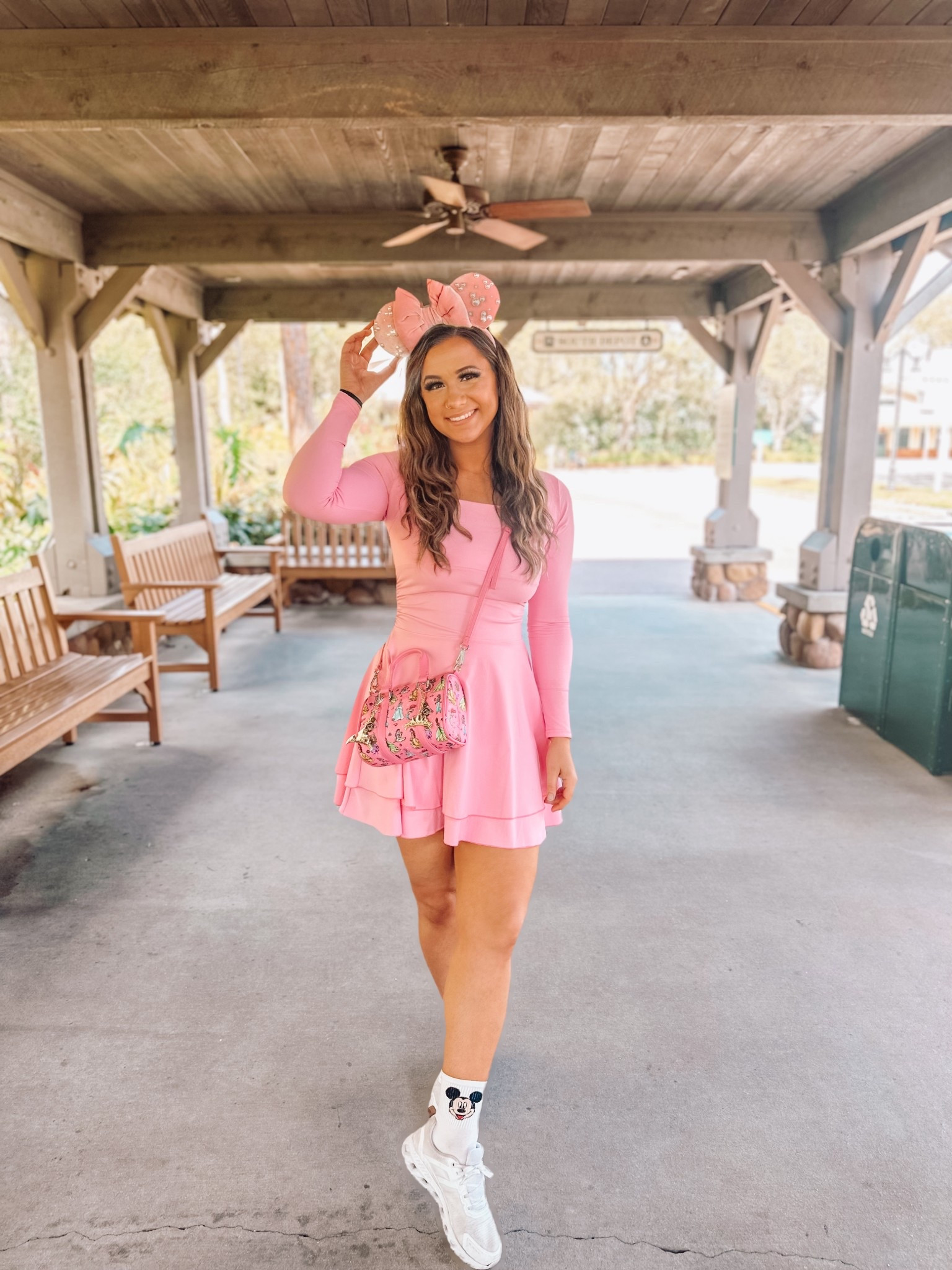 Pretty in Pink park outfit 🎀

#disney #disneyworld #disneyparks #ootd

#LTKmomlife #LTKdayinmylife #LTKootd