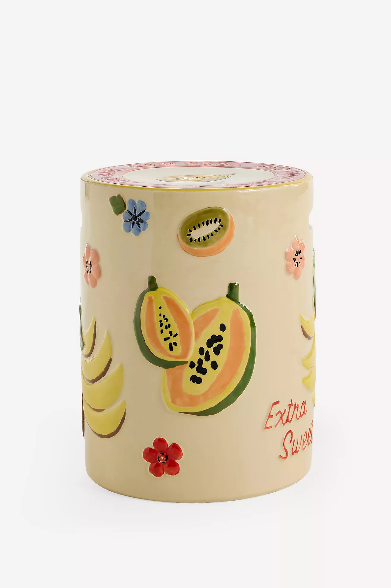 Lannie Ceramic Side Table | Anthropologie (US)