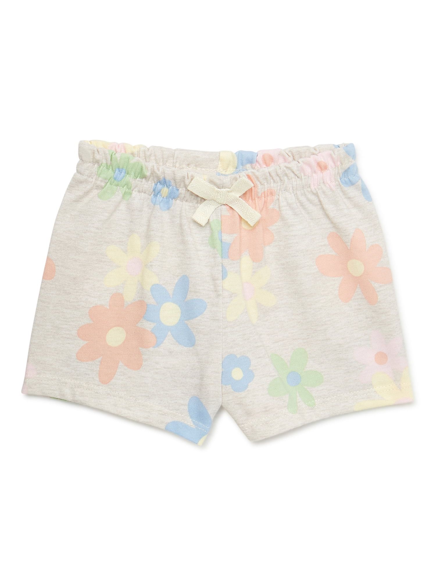 Garanimals Baby Girls Paperbag Short, Sizes 0-24 Months - Walmart.com | Walmart (US)