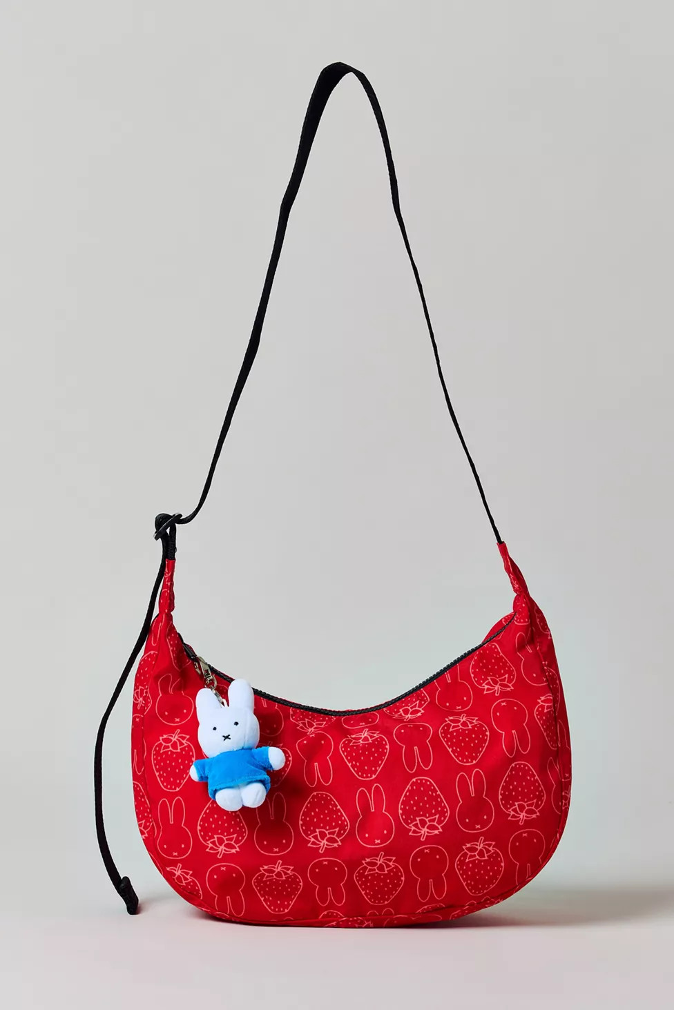 BAGGU & Miffy UO Exclusive Medium Nylon Crescent Bag | Urban Outfitters (US and RoW)