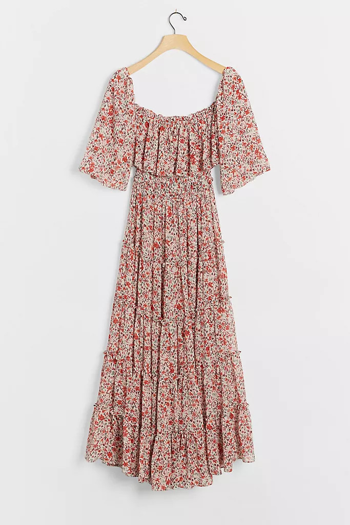 Gabrielle Off-The-Shoulder Maxi Dress | Anthropologie (US)