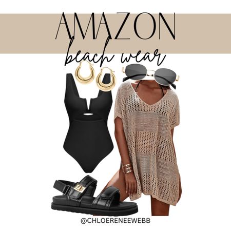 Obsessed with this beach wear outfit! So chic and classic for vacation!

Amazon fashion, beach fashion, beach outfit, vacation outfit, women’s swim outfit, swimsuit finds, swim coverup 

#LTKstyletip #LTKswim #LTKSeasonal