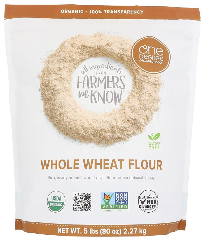 Onedeg: Flour, Og2, Whole Wheat, 80 OZ | Amazon (US)