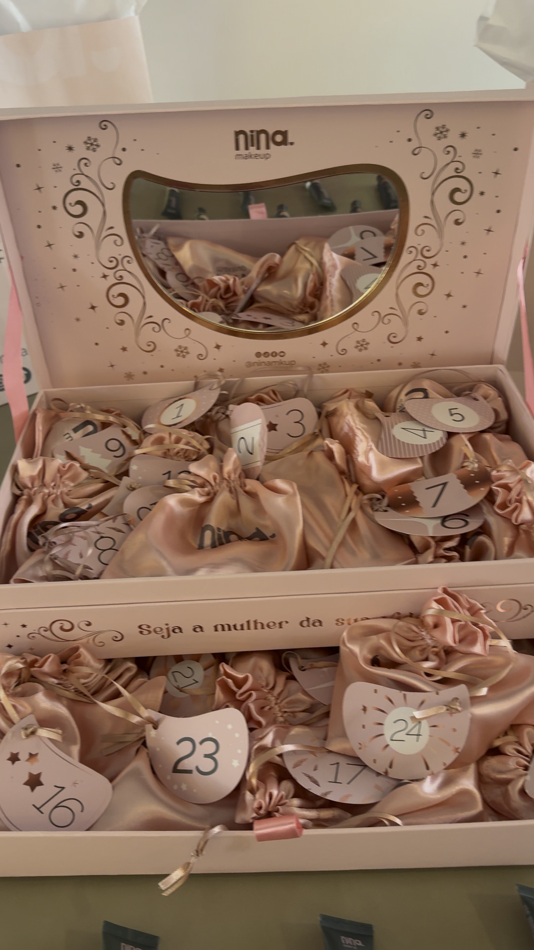 Calendário do Advento Nina Makeup 
Cupom CALENDARIO10 


#LTKpromo #LTKbeleza #LTKbrasil