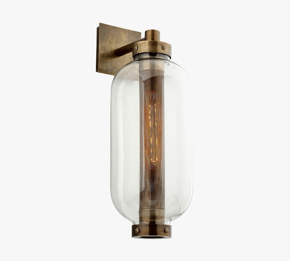 Kay Outdoor Glass Sconce | Pottery Barn (US)