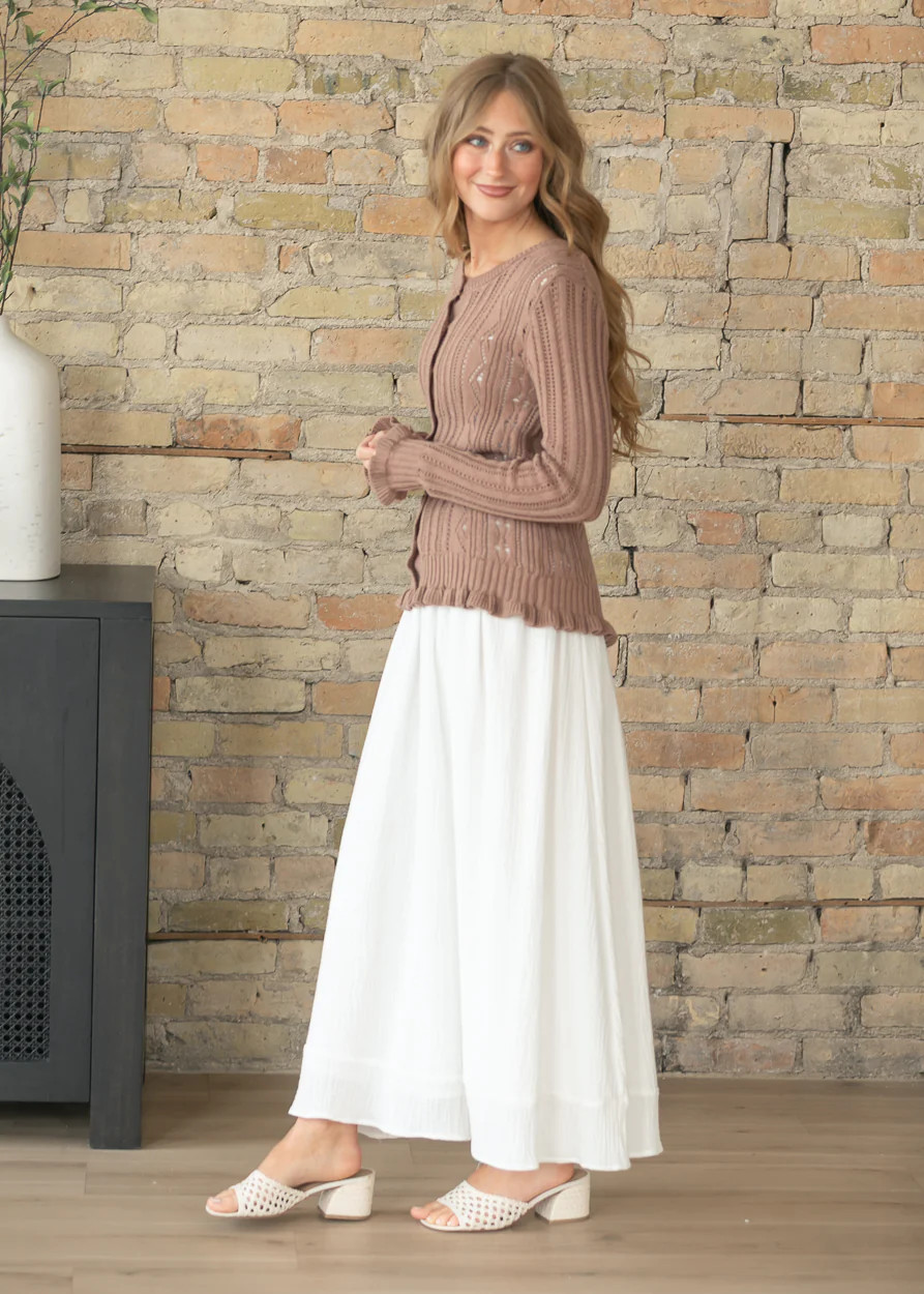 Kalani Cotton Gauze Maxi Skirt | Inherit Clothing Co.