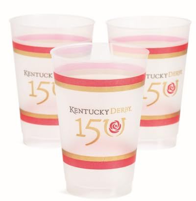 University Plastic Cups, Fun Party Supplies, Ideal Tailgate and Kentucky Derby 150th Party Decora... | Amazon (US)