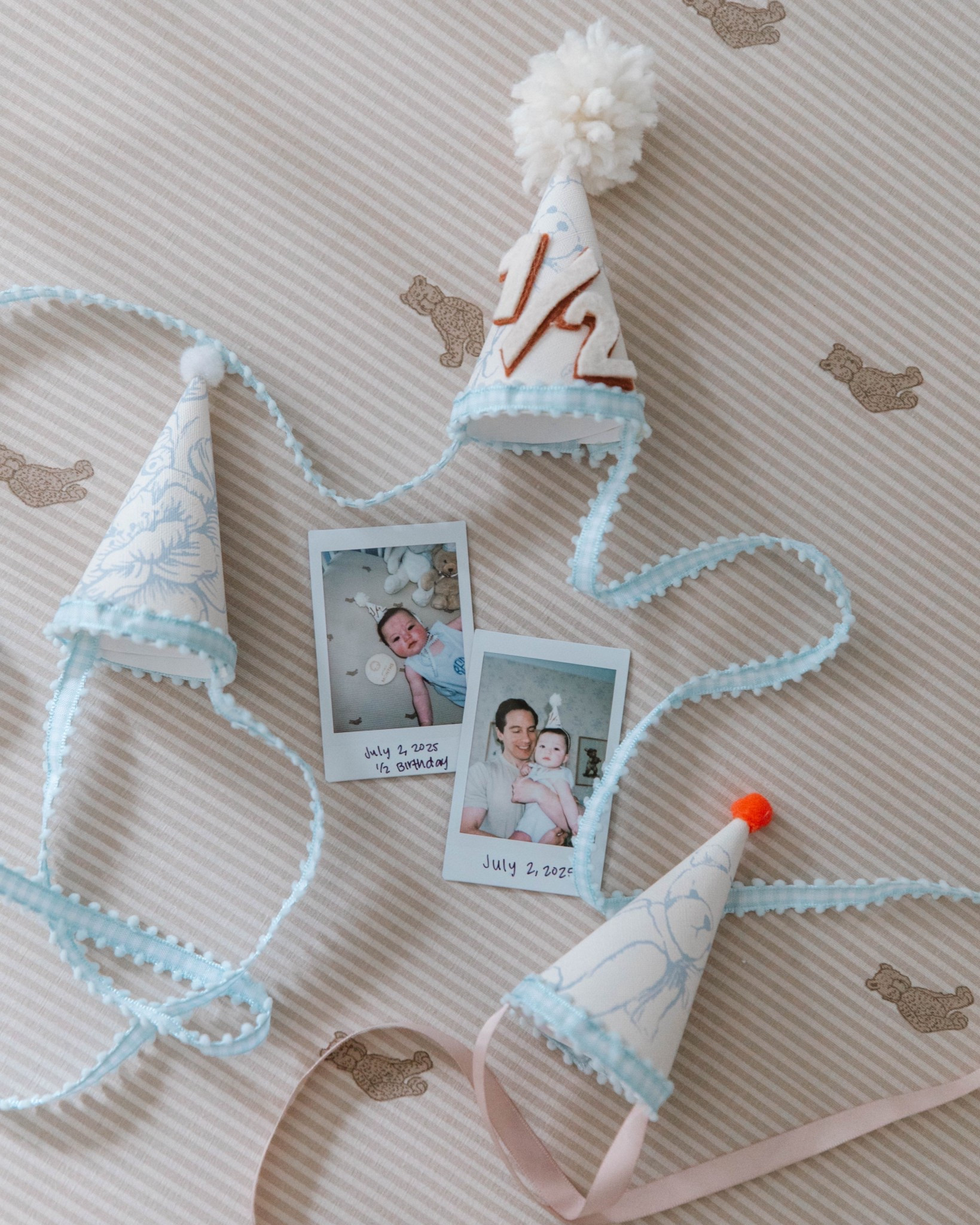 Teddy bear bedding and wallpaper 

#LTKBaby