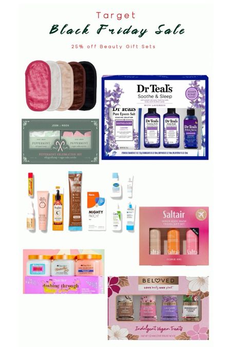 Target has beauty gift sets for 25% off this Black Friday! 

#LTKbeauty #LTKCyberWeek #LTKGiftGuide